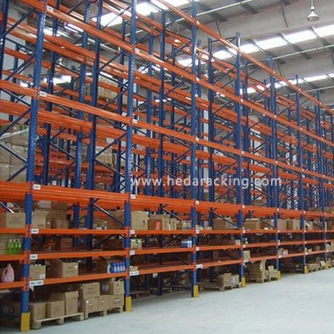 Warehouse Pallet Storage Racks System